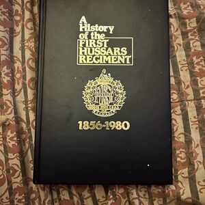 A History of the First Hussars Regiment Book